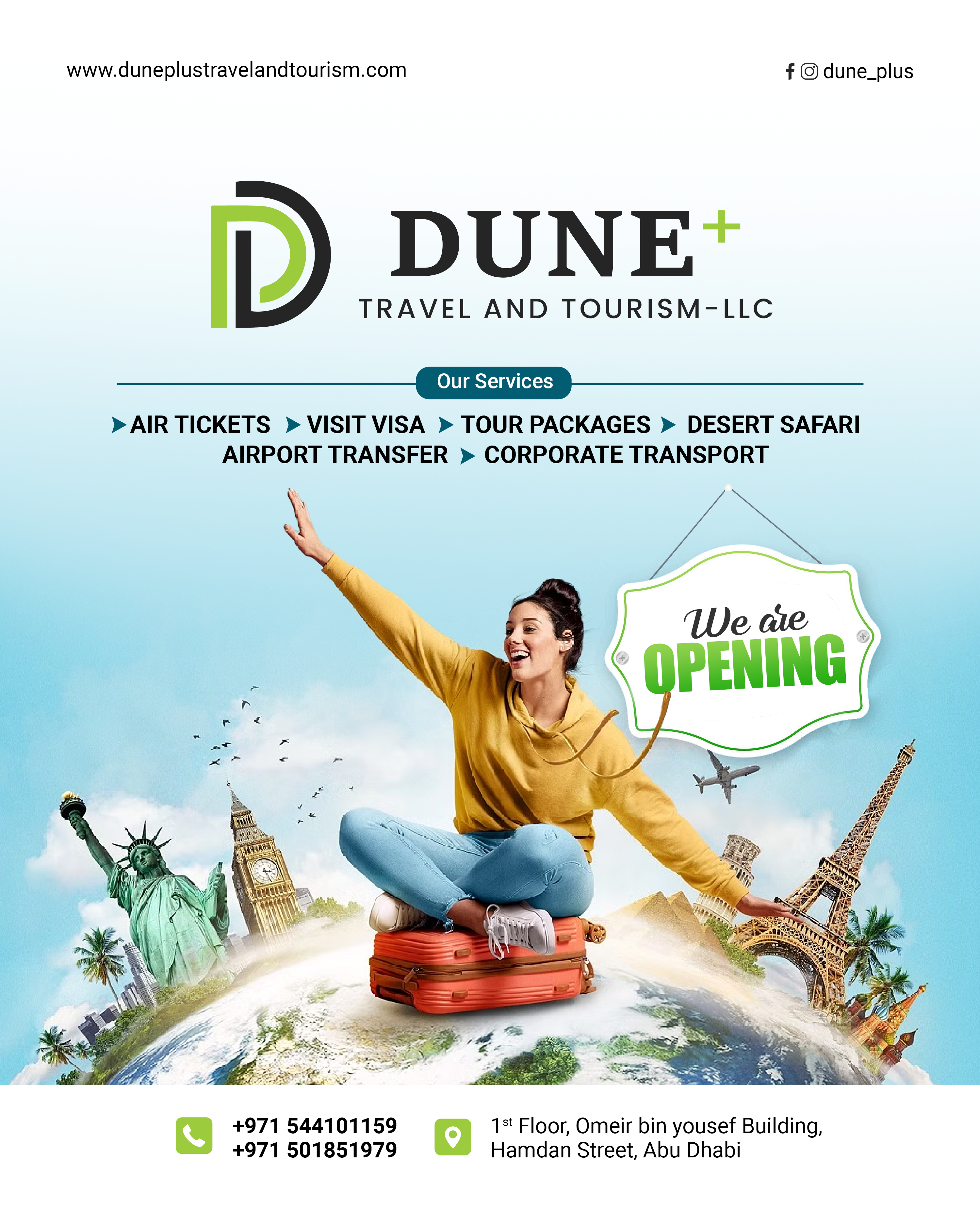 Dune Plus - Tours and Travel LLC | duneplustravelandtourism
