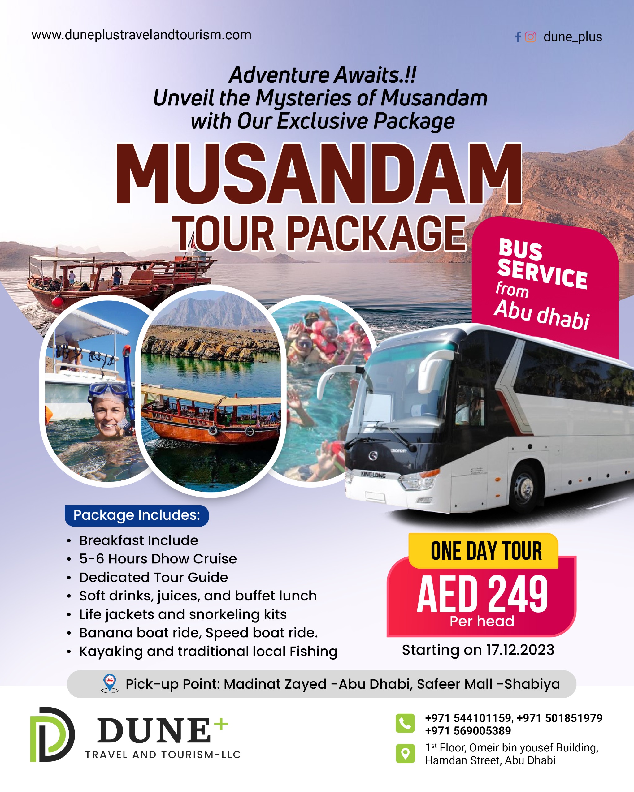 Dune Plus - Tours and Travel LLC | duneplustravelandtourism